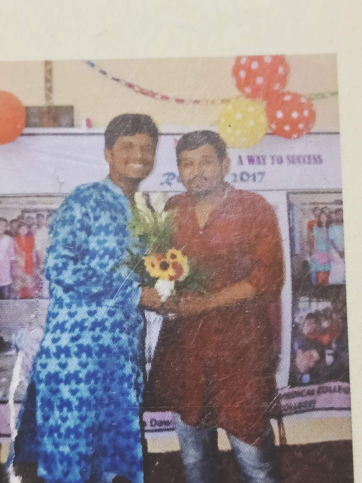 Chemistry World felicitation archive showing a real mentor-student milestone moment